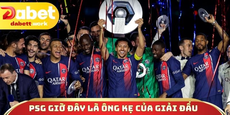 PSG giờ đây chính thức là ông kẹ của giải đấu